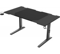Gaming galds Genesis Holm Modular 140 Black 140 cmx75 cm
