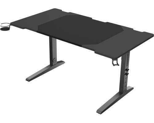 Gaming galds Genesis Holm Modular 140 Black 140 cmx75 cm