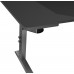 Gaming galds Genesis Holm Modular 140 Black 140 cmx75 cm