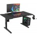 Gaming galds Genesis Holm Modular 140 Black 140 cmx75 cm