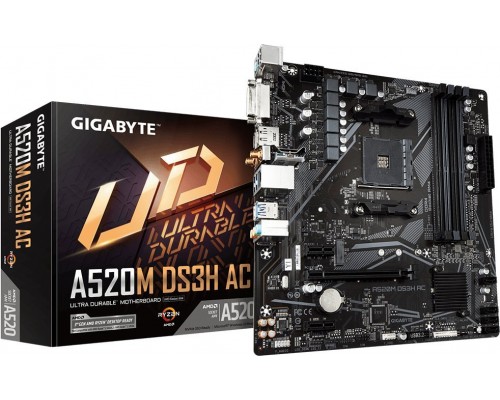 AMD A520 Gigabyte A520M DS3H AC