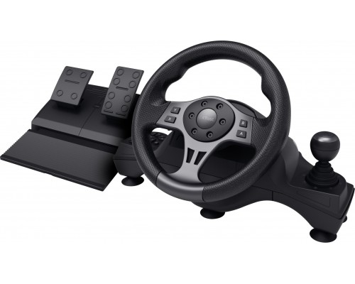 Trust GXT 289 Movi Black USB + pedały Nintendo Switch, PlayStation 4, Xbox One S, Xbox One X, Xbox Series S, Xbox Series X