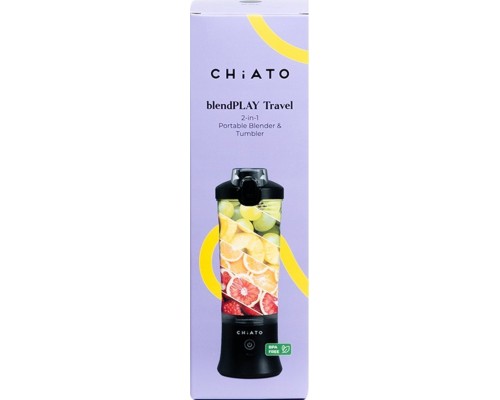 CHIATO BlendPLAY Travel Portable - Black