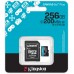 SD  Kingston Canvas Go! Plus (Gen4) MicroSDXC 256 GB Class 10 UHS-I/U3 A2 V30 (SDCG4/256GB)