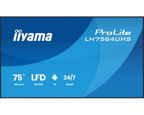 iiyama ProLite LH7564UHS-B1AG