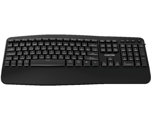 CANYON HKB-W6 Bezprzewodowa Ergonomia Czarna