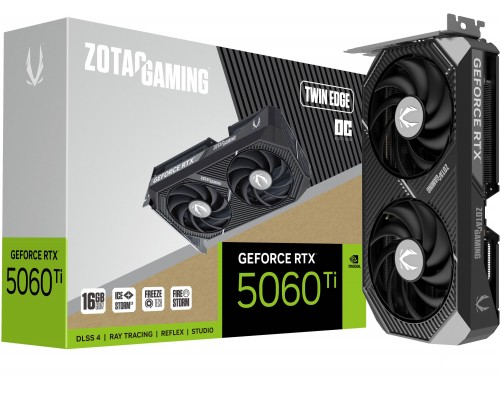 Zotac ZOTAC GAMING GeForce RTX 5060 Ti Twin Edge OC, 16384 MB GDDR7