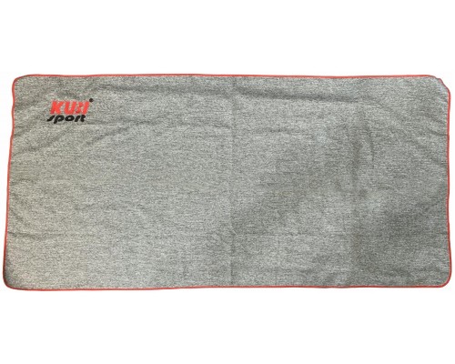 Ātri žūstošs mikrofibras dvielis Fitnesa treniņiem KUBISPORT 150 x 85 cm