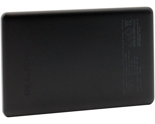 REALPOWER PB-5000 MAG ultra slim,5000 mAh,Black
