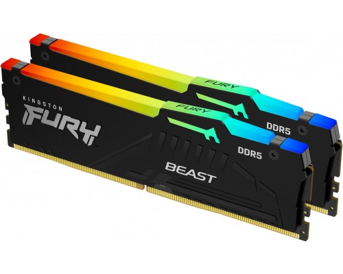 PNY Beast RGB, DDR5, 128 GB, 5600MHz, CL40 (KF556C40BBAK2-128)