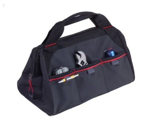 TROIKA TOOL BAG Czarny, Czerwony Brezent