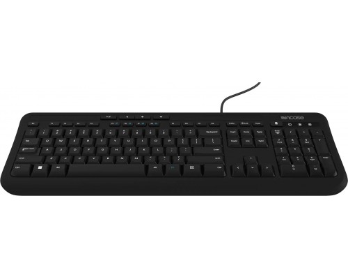 WIRED KEYBOARD 600 EN-UK LAYOUT/QWERTY EN/FR/NL/DE BLACK EMEA