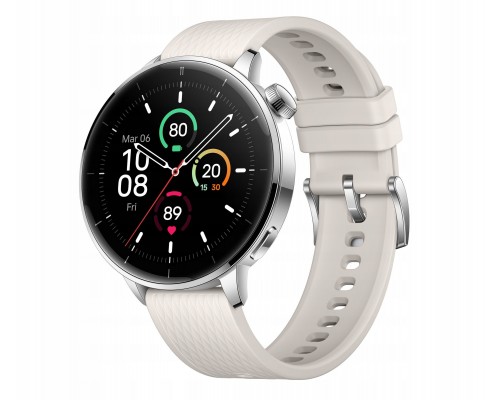 OnePlus Watch 3 smart watch, 43 mm, Silver Steel