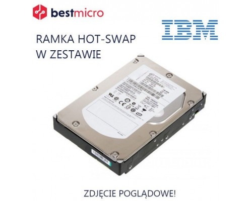 IBM HDD SAS 2.5" 73.4GB 15K RPM - 44V4428 - Refabrykowany