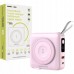 Mobile Origin & Travel Charger, Lightning/USB-C Cable, MagSafe/AW/iPhone Compatible, pink