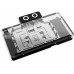 Alphacool Core RX 9070 TUF/Prime GPU Blok wodny, z tylną płytką - akryl, ARGB