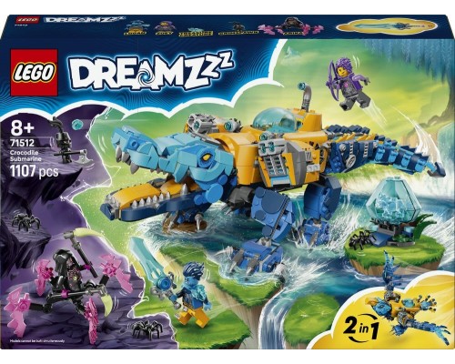 LEGO DREAMZzz Krokodylołódź podwodna (71512)