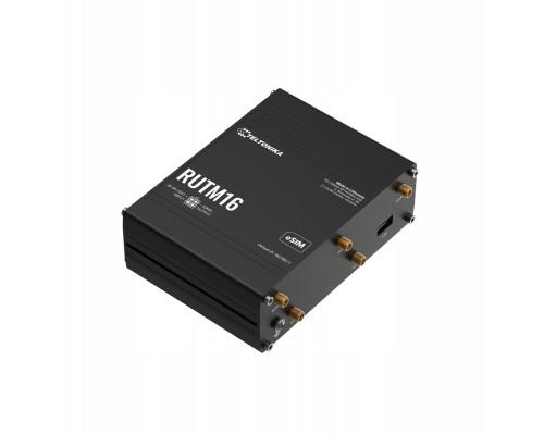 TELTONIKA NETWORKS RUTM16 4G/LTE DUAL-BAND eSIM WiFi with GLOBAL Telit Modem
