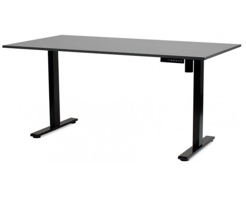 Gaming galds Gaming galds regulowane Cadet 80x160 cm, antracyt, czarna rama