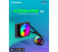 GameMax Gamemax | ICEBURG 120 BK | Black | Intel, AMD