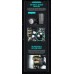 GameMax Gamemax Power Supply, 80 PLUS, Platinum | RGB PRO 1300P | 1300 W