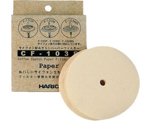Hario Coffee filters Syphon 100pcs.
