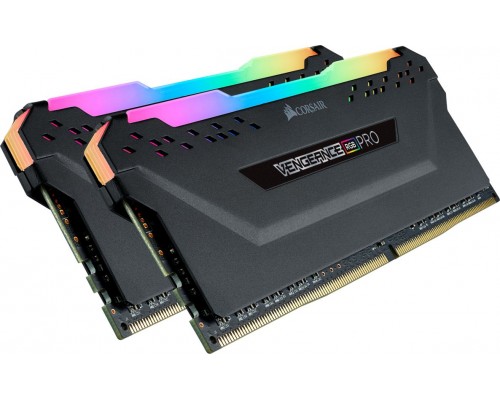 Corsair Vengeance RGB PRO, DDR4, 16 GB, 3200MHz, CL16 (CMW16GX4M2Z3200C16)