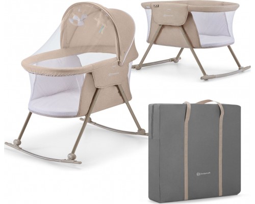 KinderKraft Łóżeczko/kołyska LOVI beige