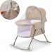 KinderKraft Łóżeczko/kołyska LOVI beige