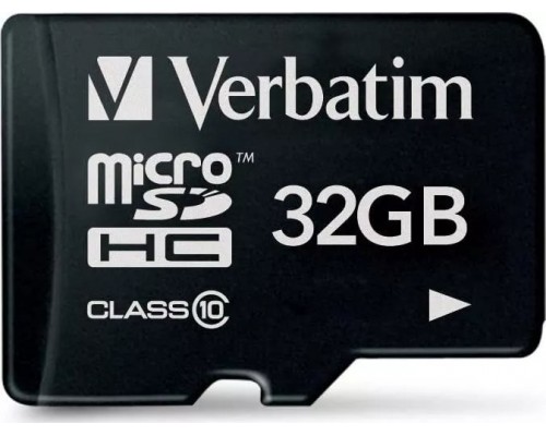 SD  Verbatim Prem300x MicroSDHC 32 GB Class 10  (44013)