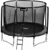 Garden Trampoline Jumpi Maxy Comfort With inner mesh 14.5 FT 435 cm Black