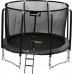 Garden Trampoline Jumpi Maxy Comfort With inner mesh 14.5 FT 435 cm Black