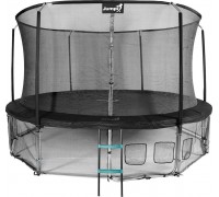 Garden Trampoline Jumpi Maxy Comfort With inner mesh 14.5 FT 435 cm Black