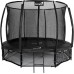 Garden Trampoline Jumpi Maxy Comfort Plus With inner mesh 10 FT 312 cm Black