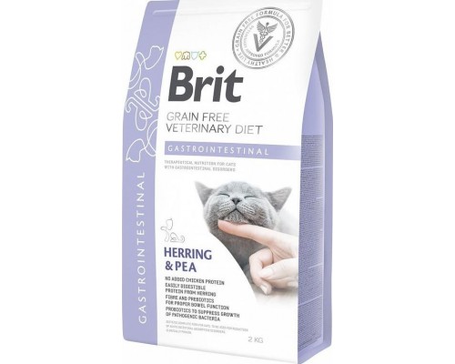 Brit Grain-free Veterinary Diet Gastrointestinal - sucha karma dla kotów z problemami przewodu pokarmowego 5 kg