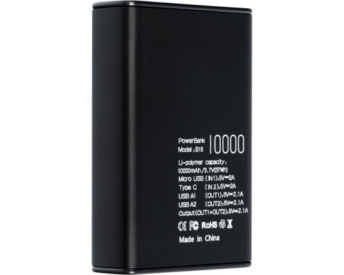 Puridea S15 10000mAh Black