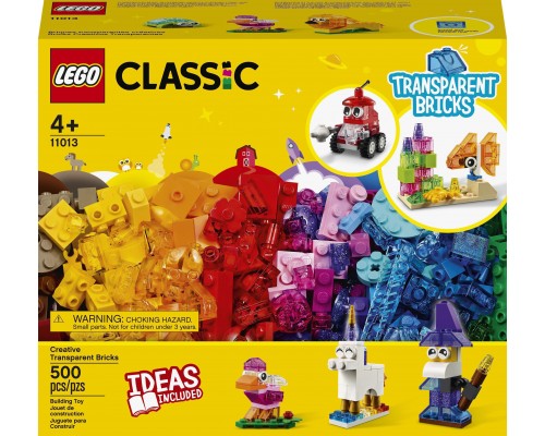 Прозрачные кубики LEGO Classic Creative (11013)