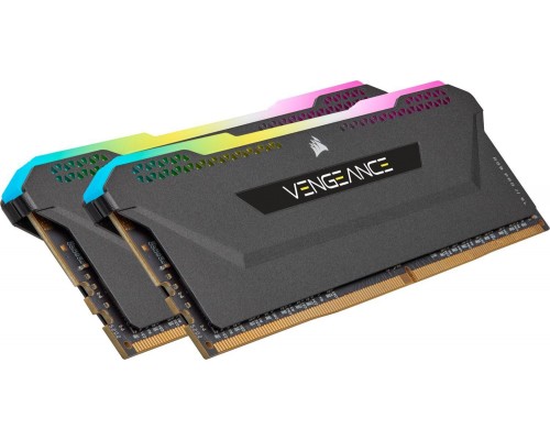 Corsair Vengeance RGB PRO SL, DDR4, 32 GB, 3200MHz, CL16 (CMH32GX4M2Z3200C16)