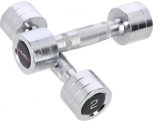 HMS ‎Dumbbells CHD02 chrome plated 2 x 2 kg