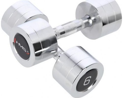 HMS ‎Dumbbells CHD06 chrome plated 2 x 6 kg