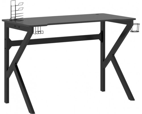 Gaming galds vidaXL 325402 Black 110 cmx60 cm