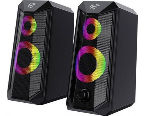 Havit SK202 2.0 RGB (czarne)