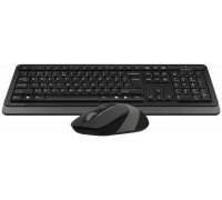 A4Tech A4tech set klávesnice + myš, FG1010 FSTYLER, bezdrátová, šedá