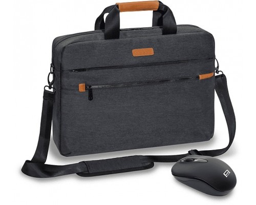 Pedea PEDEA Notebooktasche "ELEGANCE" Pro 43,9cm (17,3") grau + Maus