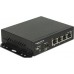 Switch Delock 4 Porty RJ45 + 1x SFP (87704)