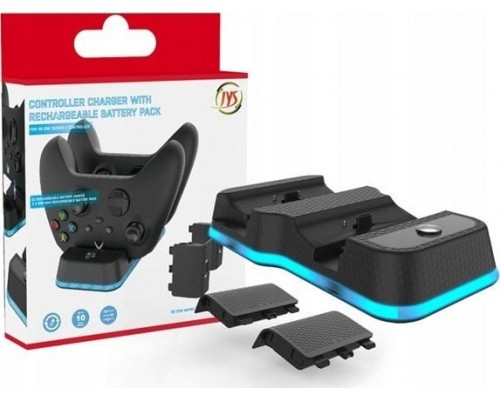 JYS Charger Station+ 2x Akumulator For Pad Xbox One X / Jys-x129