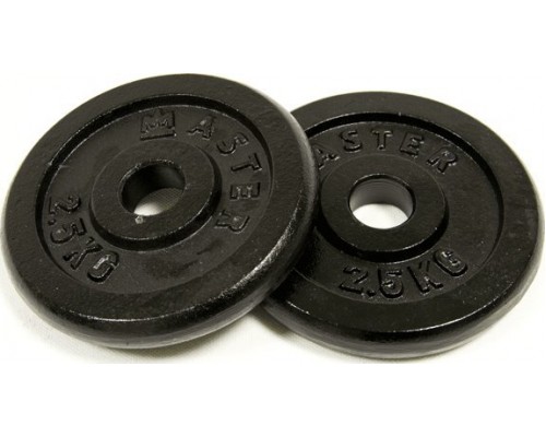 Master Load Platee Cast iron MASTER 2,5 kg x2