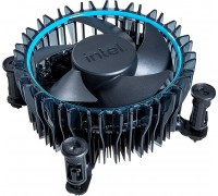 Intel Laminar RM1 Procesor Chłodnica powietrza Czarny, Niebieski