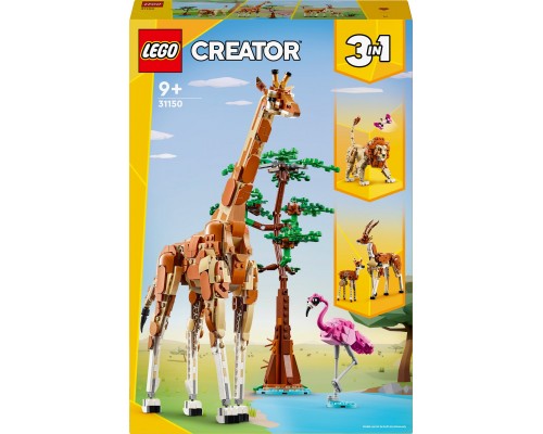 LEGO Creator 3-в-1 Дикие животные Сафари (31150)