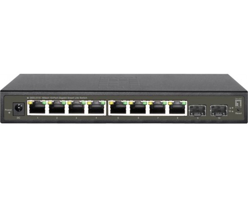 Switch LevelOne LevelOne GES-2110    L2 Gigabit Ethernet (10/100/1000) Black